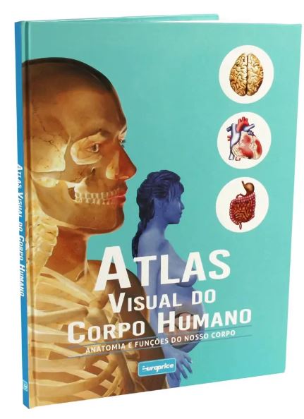 LIVRO ATLAS VIS CORPO HUMANO ED2865