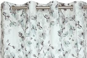 PAR CORTINADOS 150X250 02 MENTA LAIS