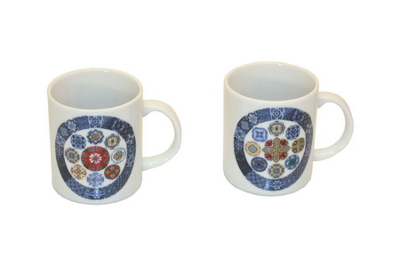 CANECA 7x5,5cm T AZ COR ARC591