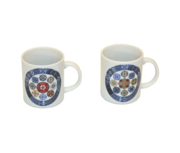 CANECA 7x5,5cm T AZ COR ARC591