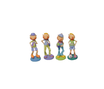 BONECA RESINA SORT LH30449A/B/C/D