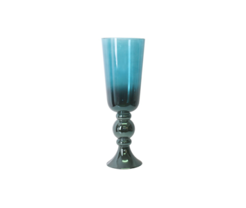 JARRA VIDRO Azul 58cm H1465-58YCP-B