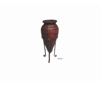 VASO C/ SUPORTE VERM. FH48-583