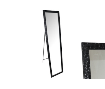 ESPELHO PE 37x157cm PRETO TA04981