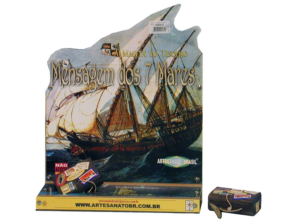 MALETA MENSAGEM 7 MARES