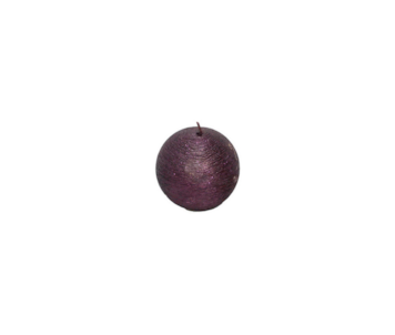 VELA BOLA 7cm ROXO 1CC090112