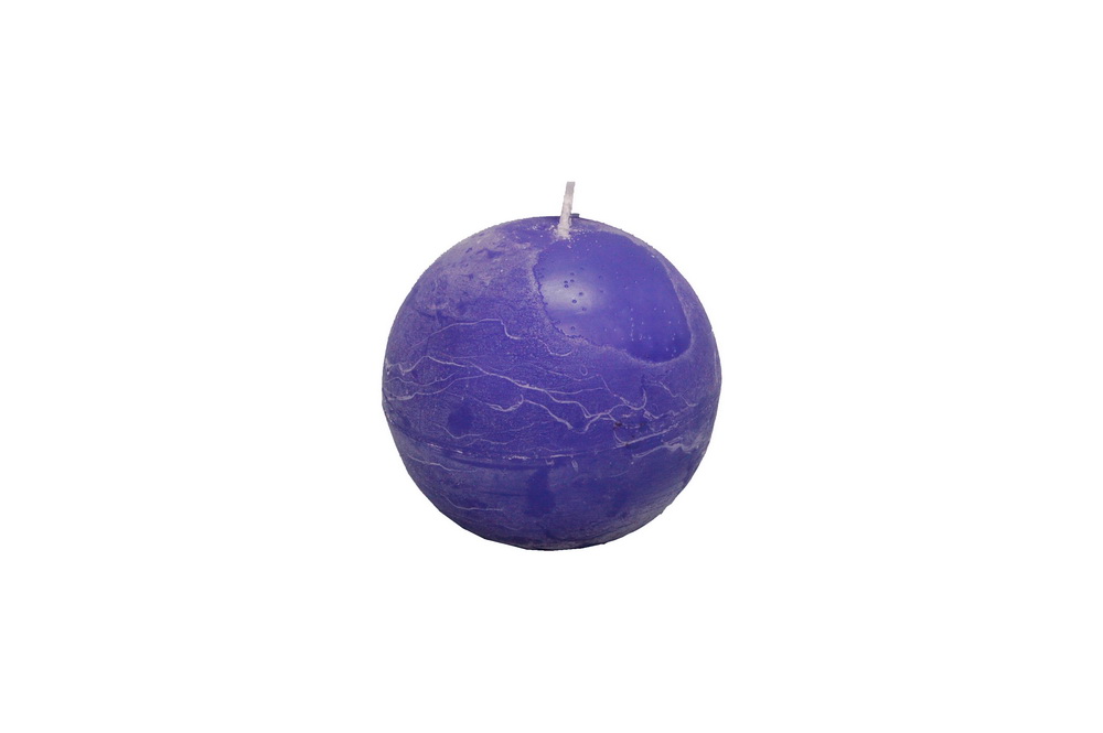 VELA BOLA 10cm LILAS BW266U-05