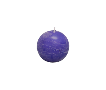VELA BOLA 10cm LILAS BW266U-05
