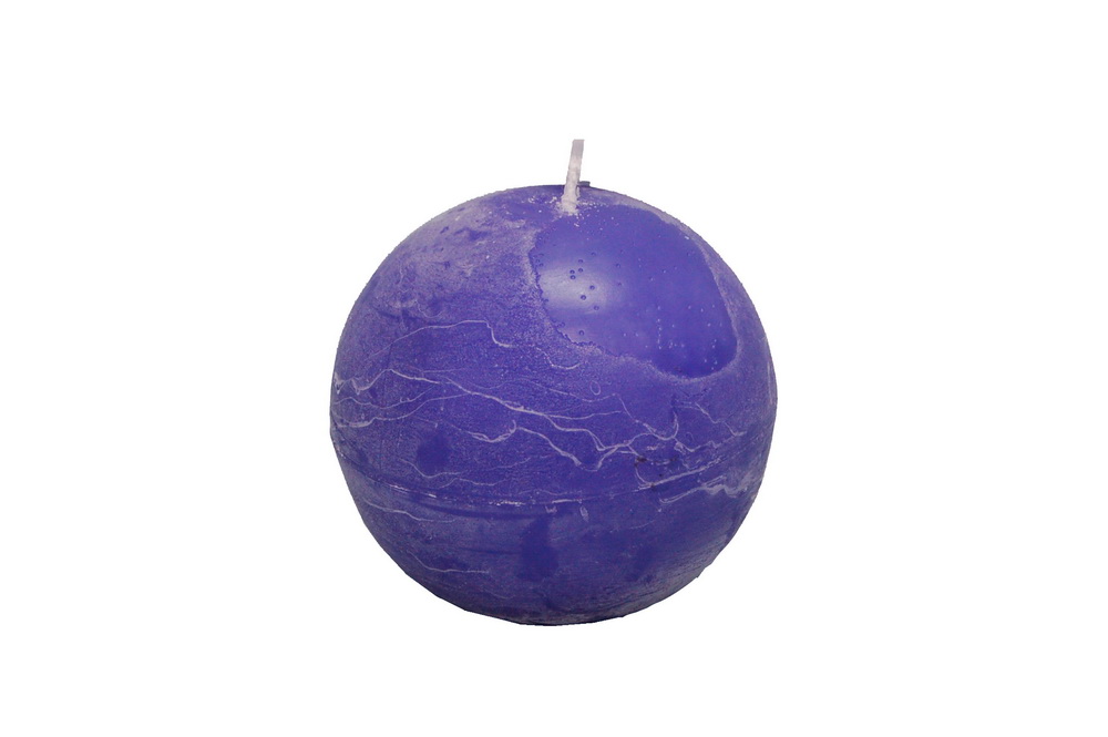 VELA BOLA 12,5cm LILAS BW266U-05