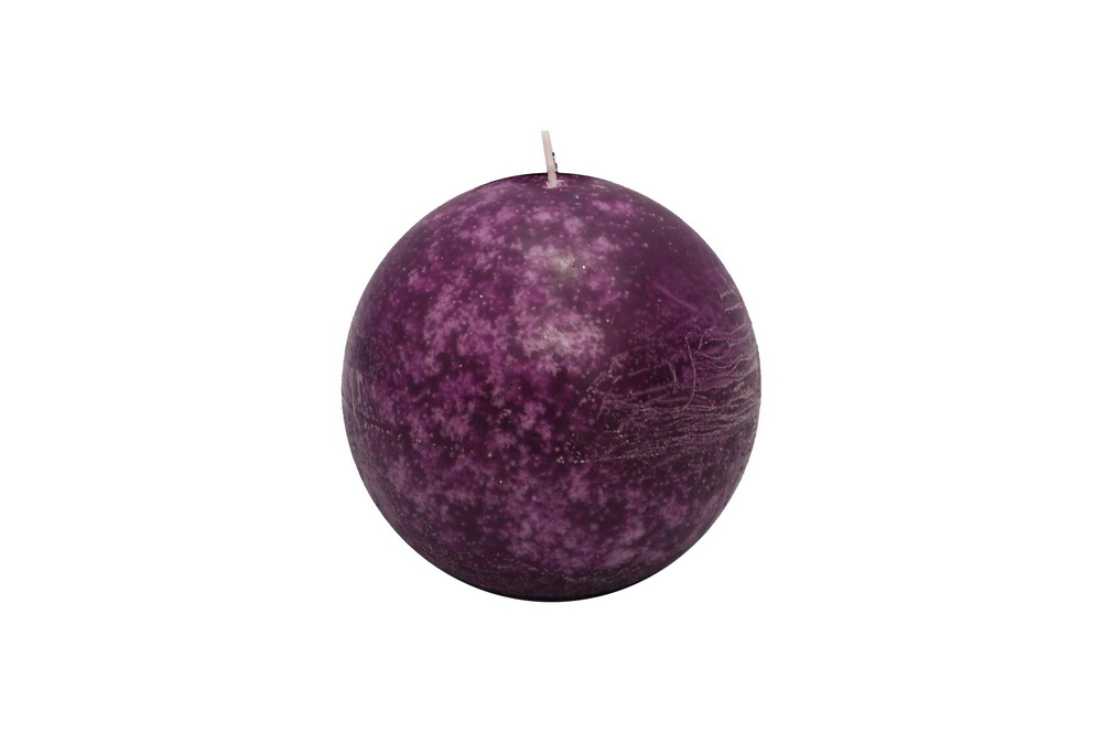 VELA BOLA 12,5cm ROXO BW56-10