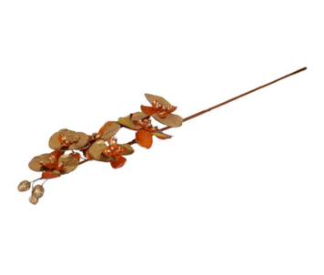 HASTE FLOR OURO 50cm LH11327-G