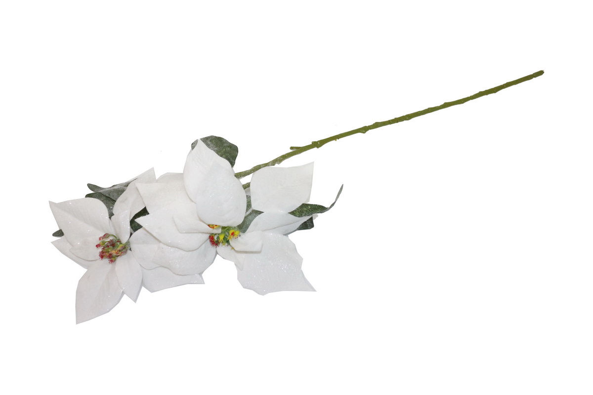 HASTE PONSETIA 80cm BRAN HZY01111MG-WH