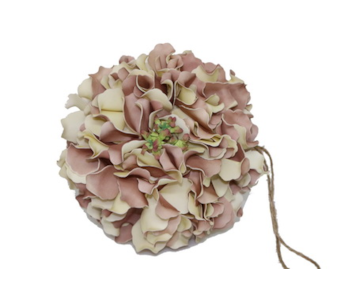 BOLA FLORES PER/RO 20cm TL06342B-AA