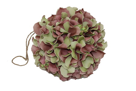 BOLA FLORES VD/RO 20cm TL06342B-AD