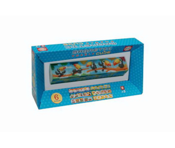 PUZZLE MAGNET CUBOS TR ANIMAIS 14069