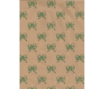 ROLO PAPEL KRAFT LACOS VERDE 64