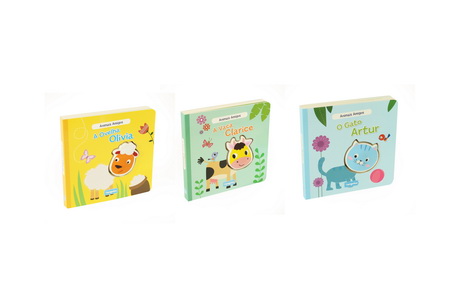 LIVRO ANIMAIS AMIGOS HI8049-A/B/C/D