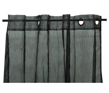CORTINA 150x250cm PRETO NO. 171 BLACK