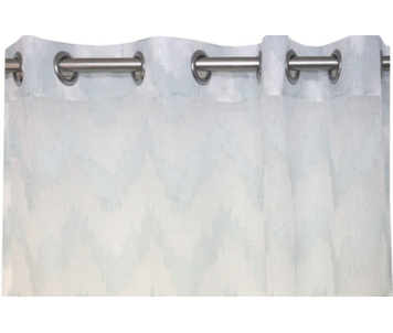 PAR CORTINADOS 150X250 JAZZ AQUA