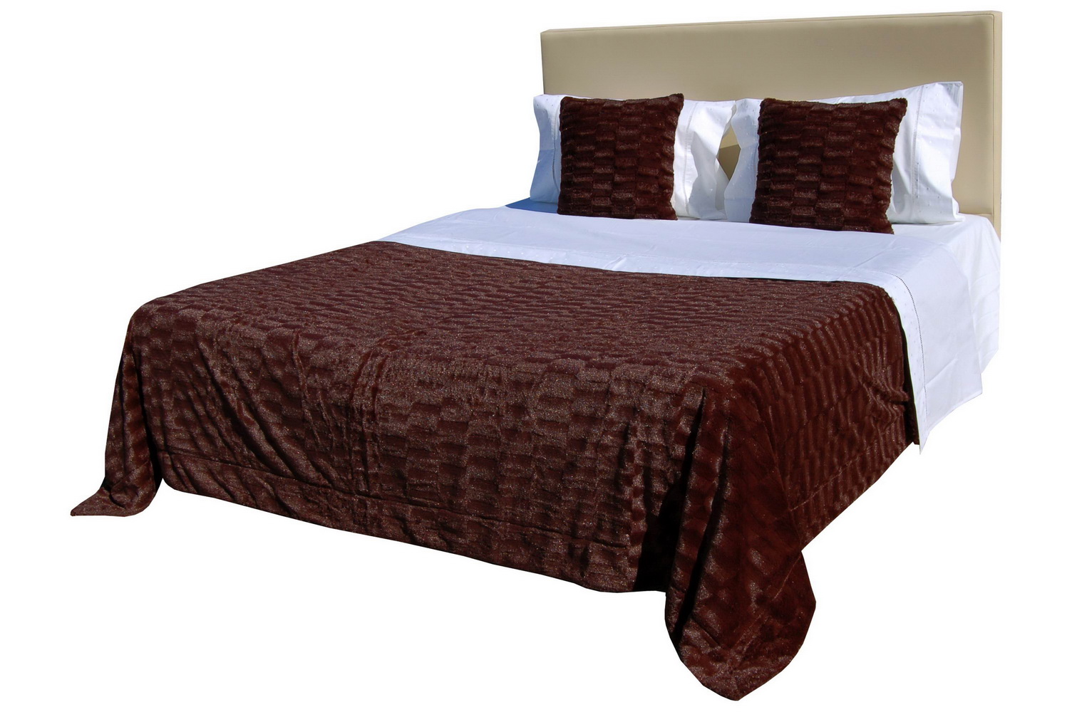 MANTA 240x260cm CAFE 12C020