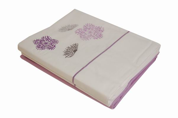 JOGO CAMA 240X290 BR/LILAS C4 AL 735