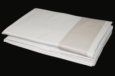 JOGO CAMA 180X280 BRAN/TAUP DAVID