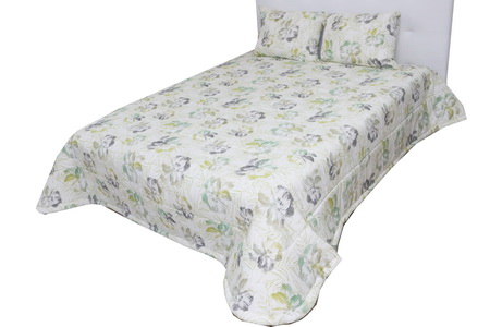 COLCHA C/FR 250X260 GUELLERT VERDE