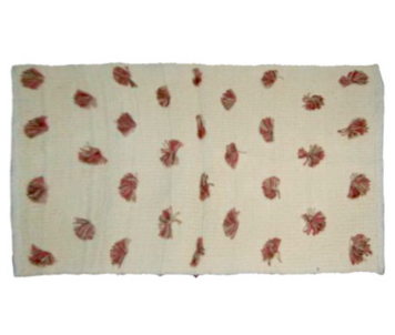 TAPETE 60x90cm BEGE CJD-7341
