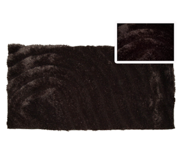TAPETE 100x160CM PRETO GTSD-55