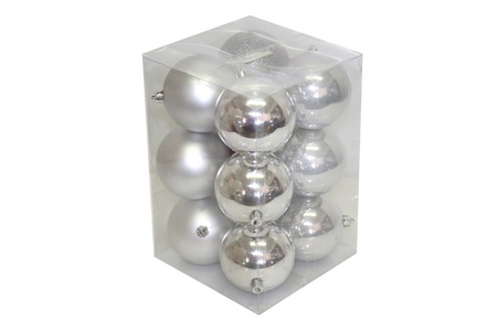 CX 12 BOLAS NAT PRATA 8012SMGP-SL