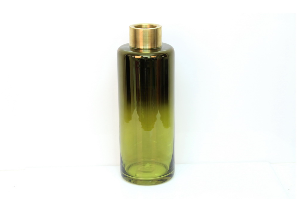 JARRA VIDRO Verde 39cm H0964A-39YCPT