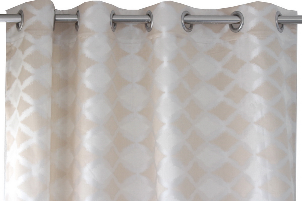 PAR CORTINADOS 150x250 CREME ELEGANCE