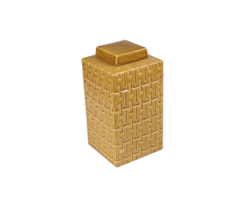 CAIXA CERAM 32cm Amarelo GB18J01-Ly