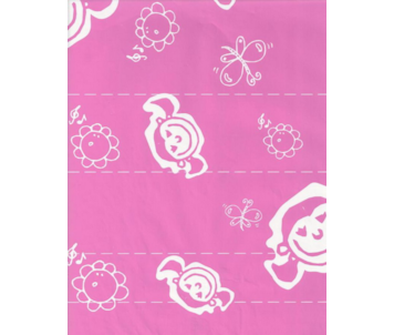 ROLO PAPEL ROSA BON/BORBOLET 189