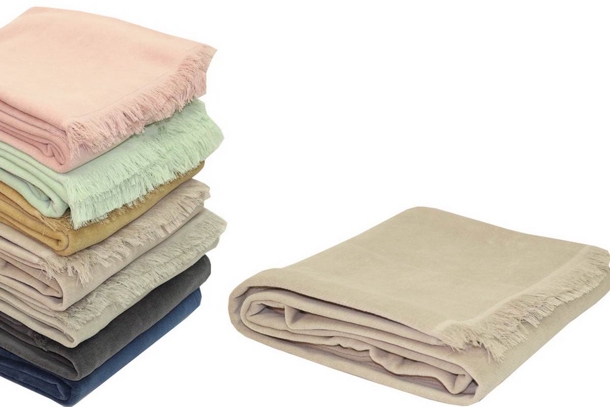 MANTA CHENILLE 130X190 TAUPE