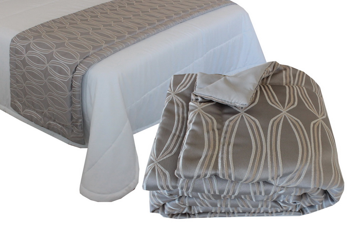 MANTA TAPA PES 70X240 TAUPE CARDIFF