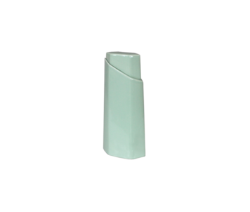 JARRA C/TAMP 15,5x8X34cm VERDE CL 1 1394