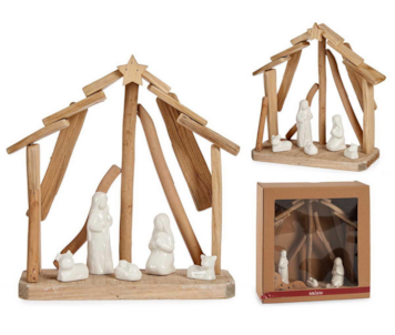 PRESEPIO MAD/PORC 5PCS 25x28 91803