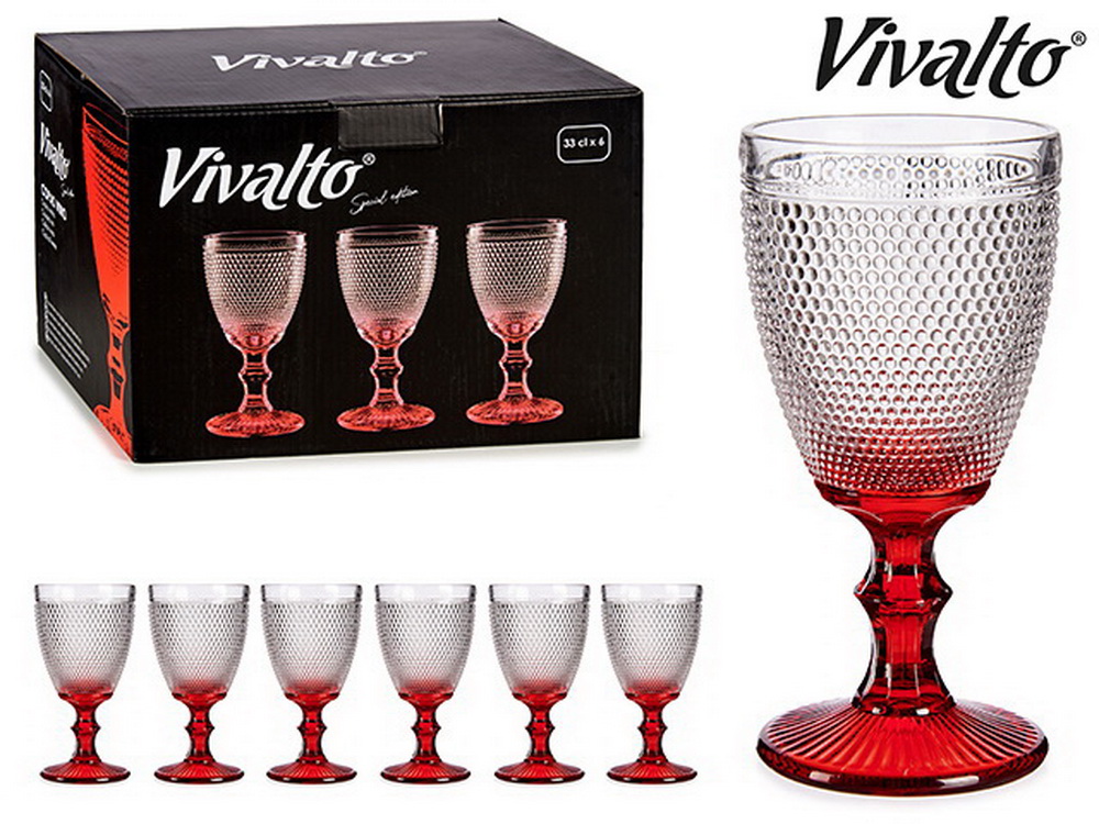 COPO VINHO PE VERMELHO 33CL 77096