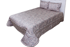 COLCHA C/FR 250X260 OFI 01 ROSA
