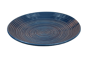 PRATO AZUL BRILHO 40x6cm 172R 1291