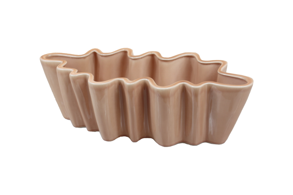 VASO ROSA BRILHO 44cm 1895 1511