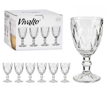 COPO VINHO DIAMANTE 330ML 83533