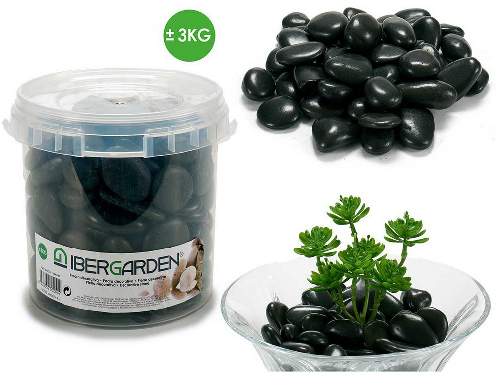 BALDE PEDRAS PRETO 3KG 56256