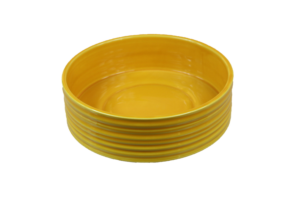 TACA  AMARELO BRIL 25cm 1482R 1008