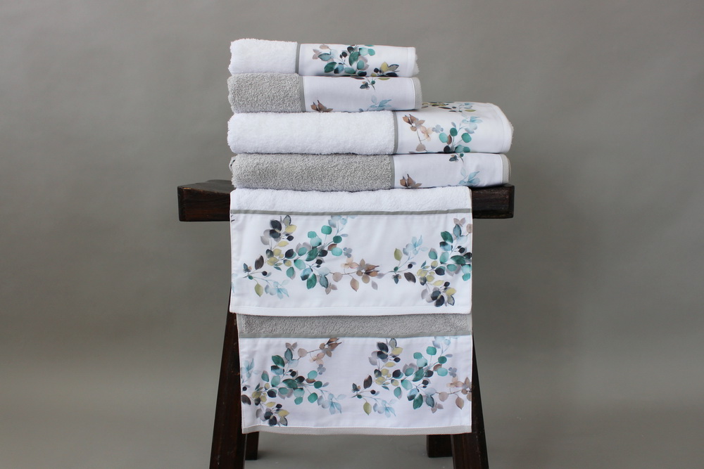 JOGO BANHO 6 PCS C1 CINZA 457