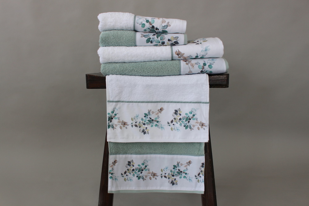 JOGO BANHO 6 PCS C2 VERDE 457