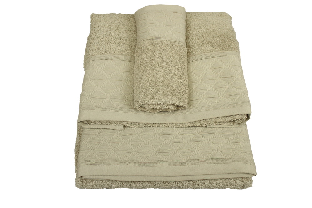 JOGO BANHO 3PCS 500GR C6 BEGE SJ/463