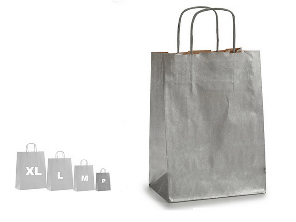 SACO PAPEL PRATA S 18x30 44881