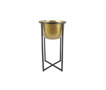 VASO C/SUP AL OURO/PRET 46cm 09 0026863